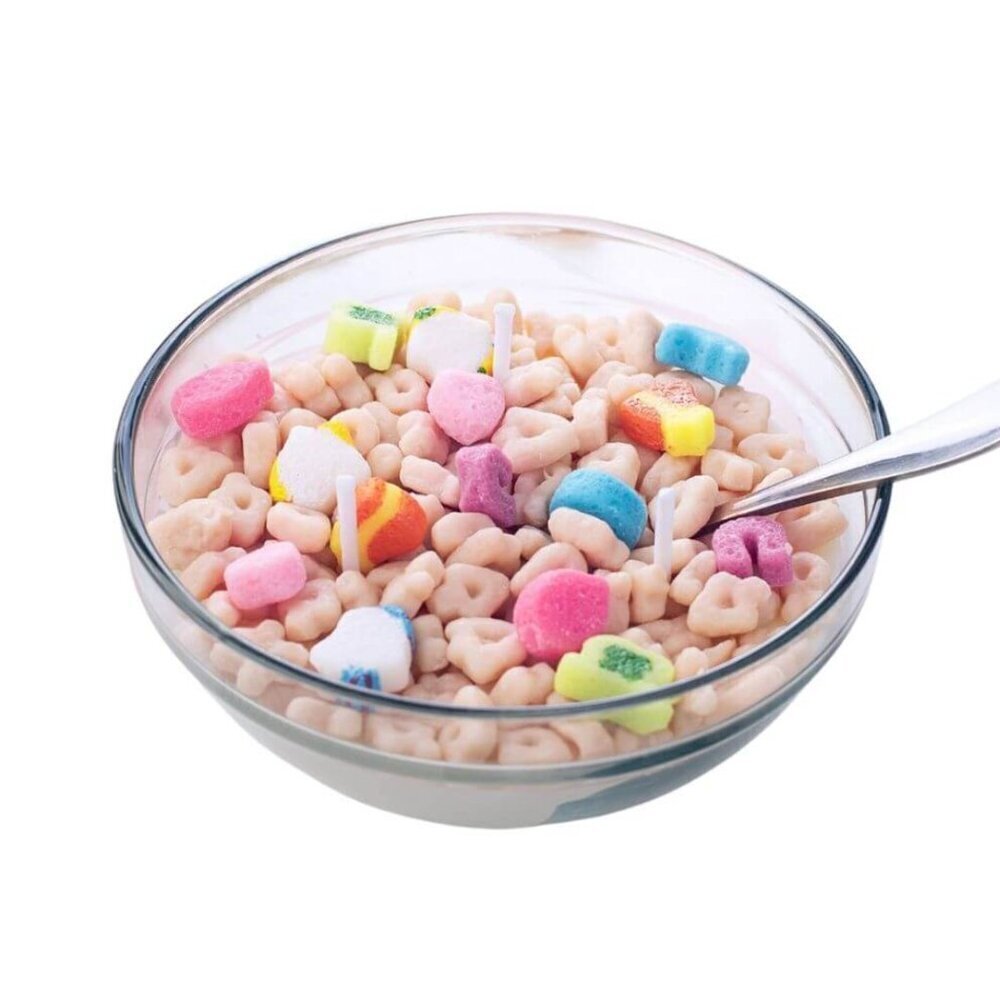 NWT Lucky Charms Candle Cereal Bowl NIB Scented